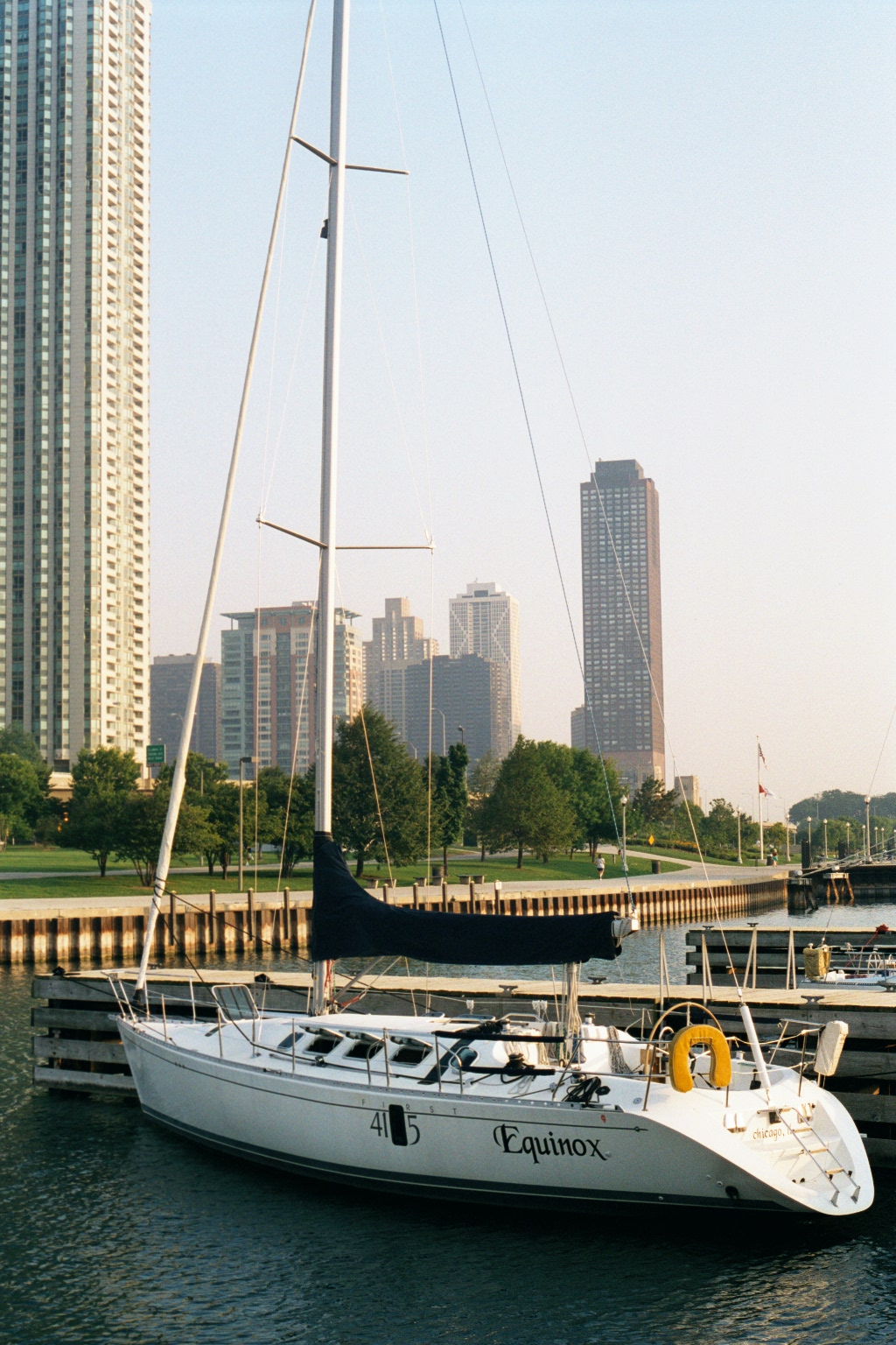 This boat looking good at sunset.