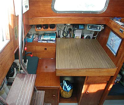 Catalina 30 cockpit